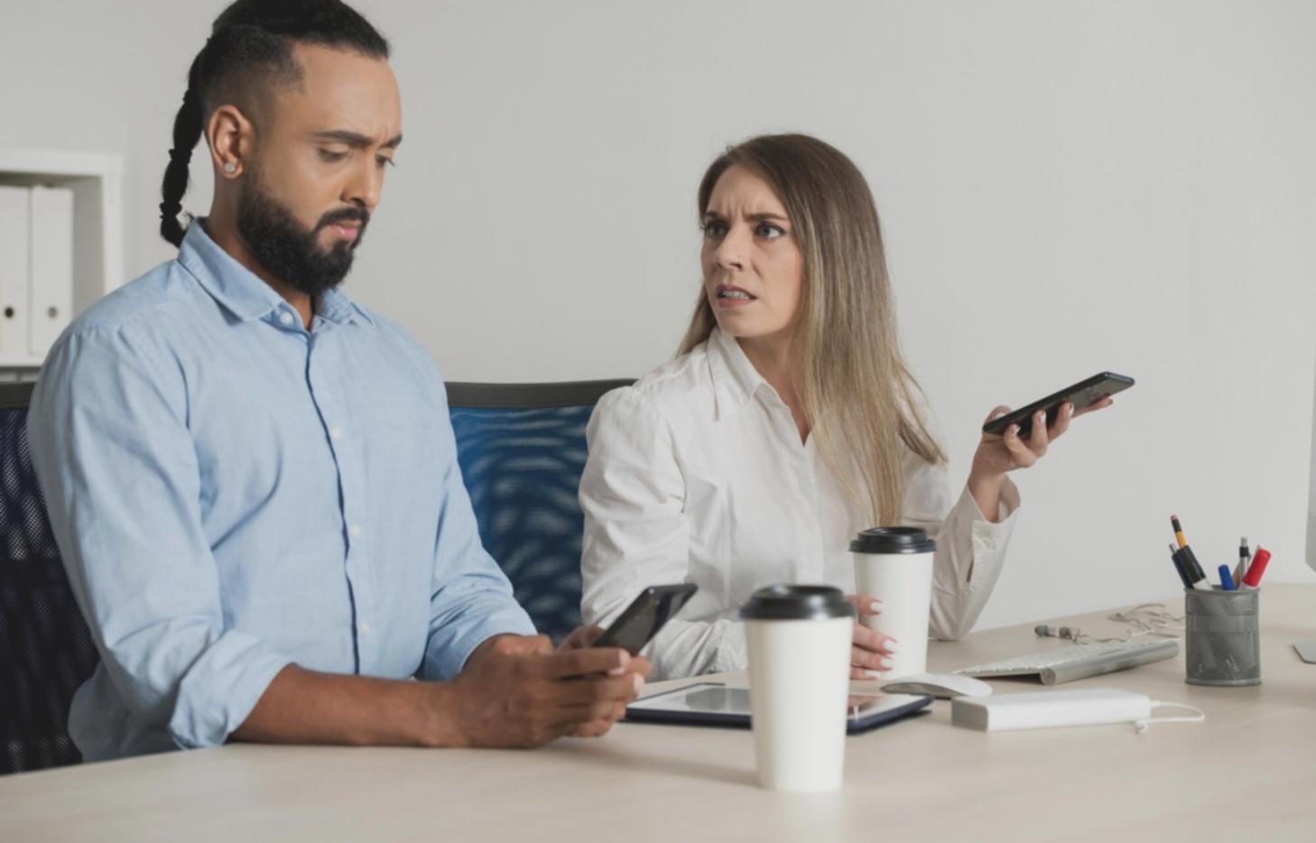 Collaborative learning session with financial charts